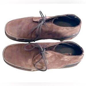 GH Bass Earth Chukka boots Men’s 10D Dark Brown  Suede Leather Casual Lace up